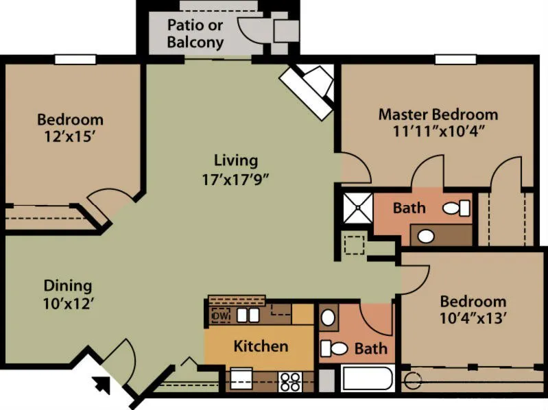B2 floor plan