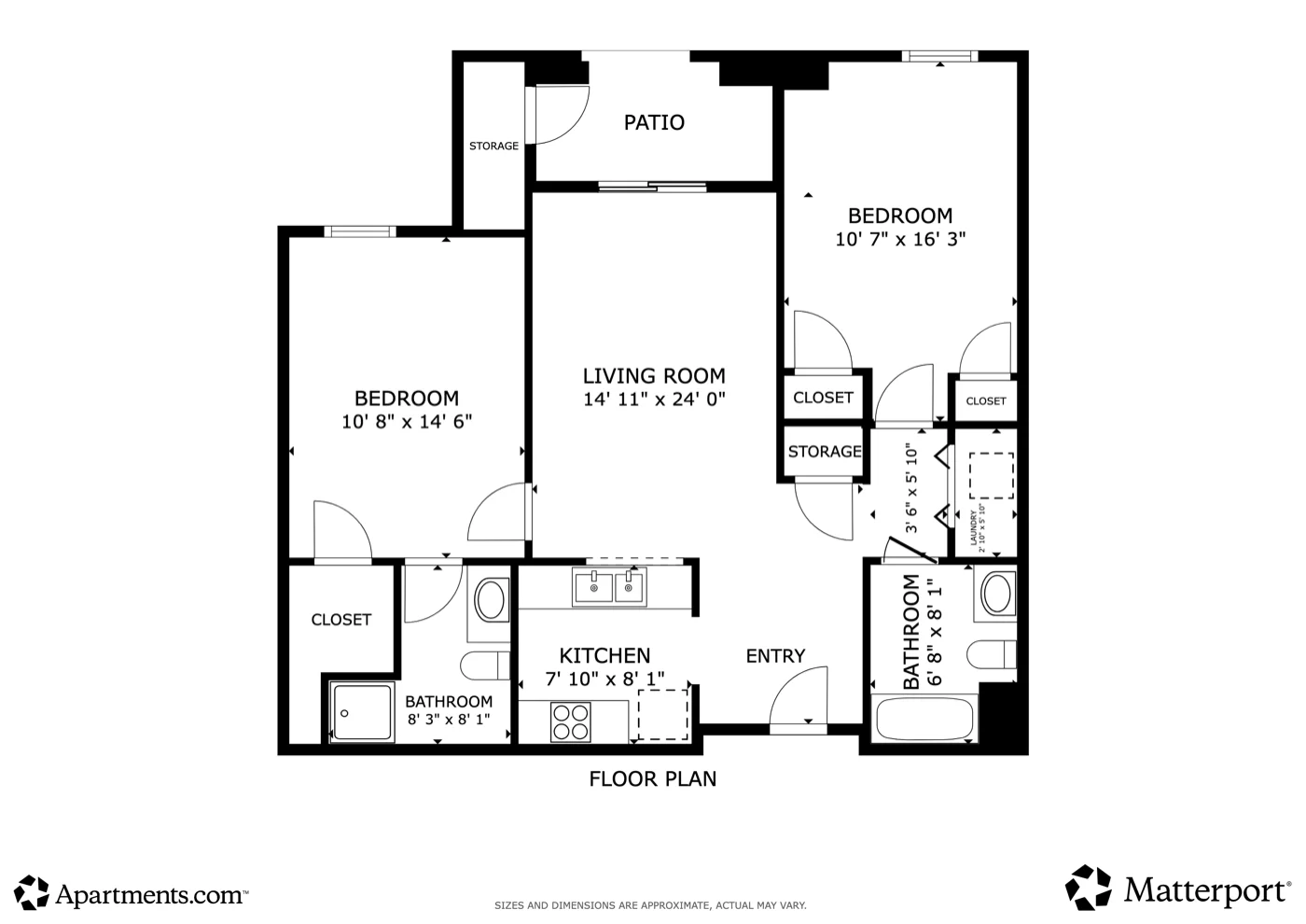 E floor plan